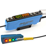 精嘉科LED光源检测光纤放大器传感器BS-N41-LED直流3线常开+常闭