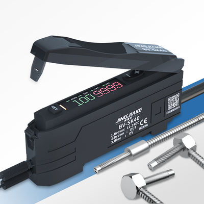 BV-SK40 远距离智能型双数显放大器 NPN输出 常开常闭可调