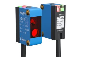 CCD-M10视觉光电开关智能学习型传感器检测透明非透明所有物体感应器